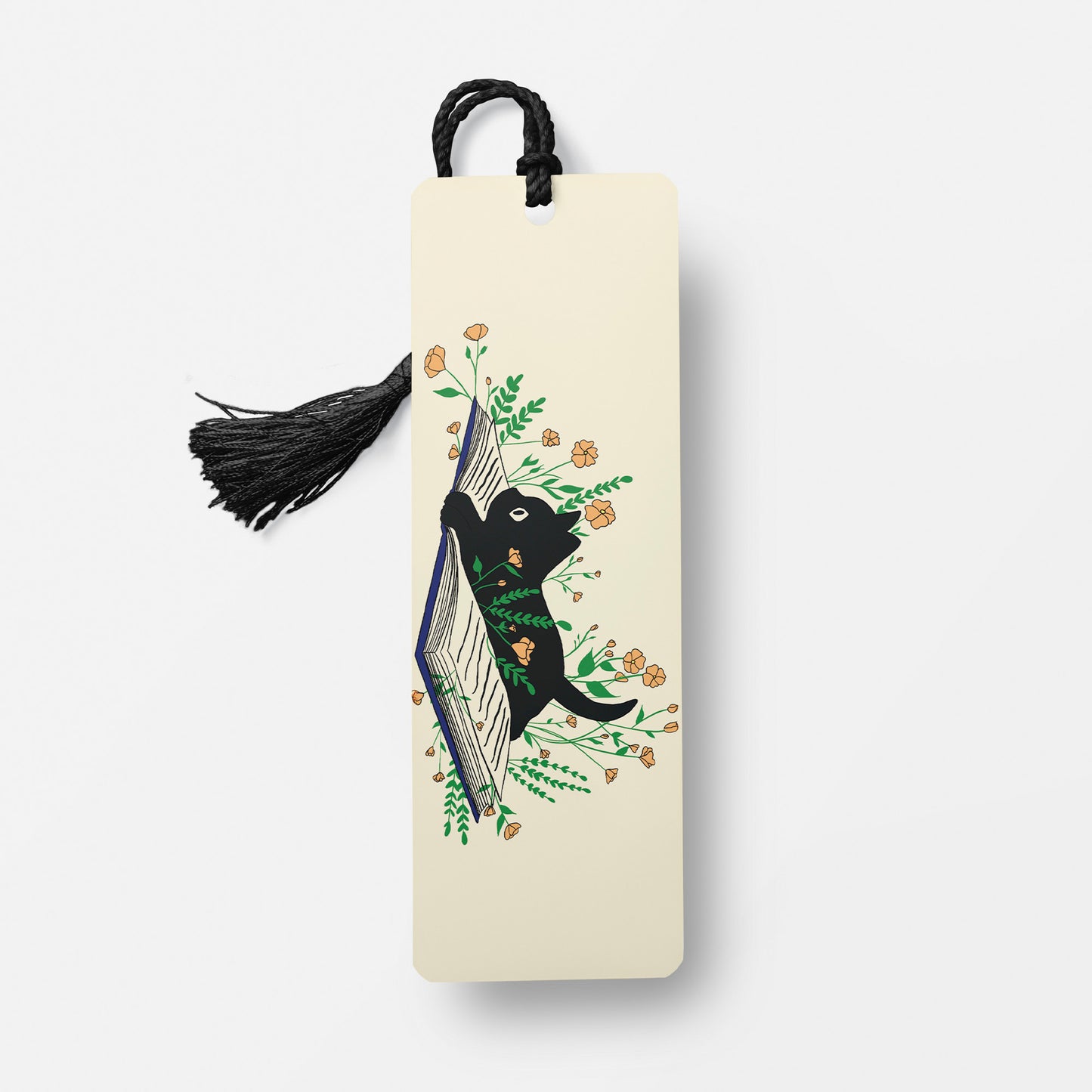 Whiskers + Words | Bookmark with Tassel