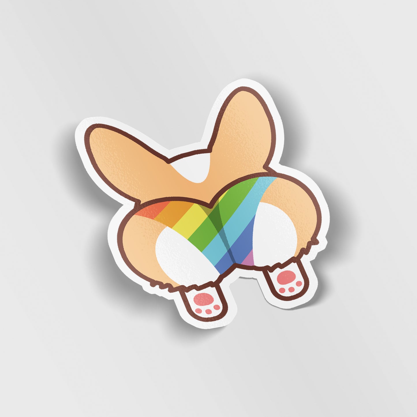 Corgay Butt | Sticker