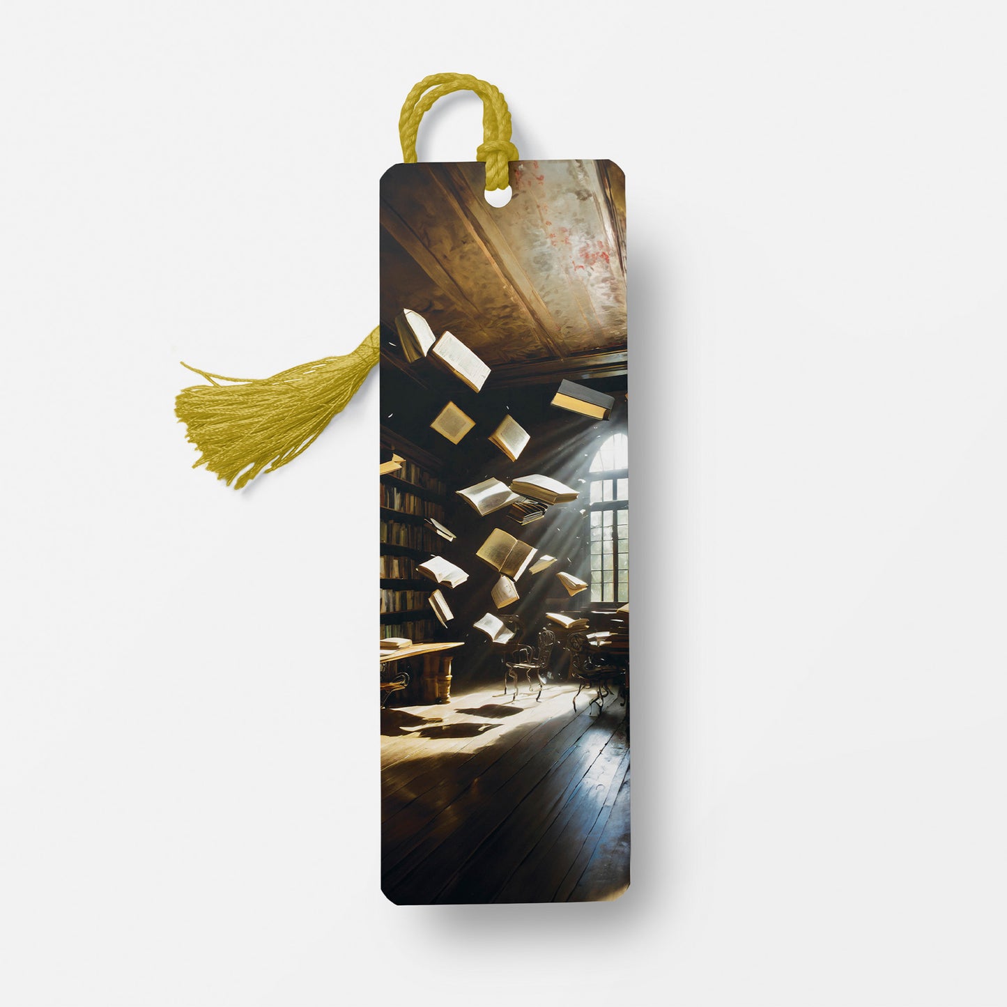 Whispers in the Library | Bookmark with Tassel