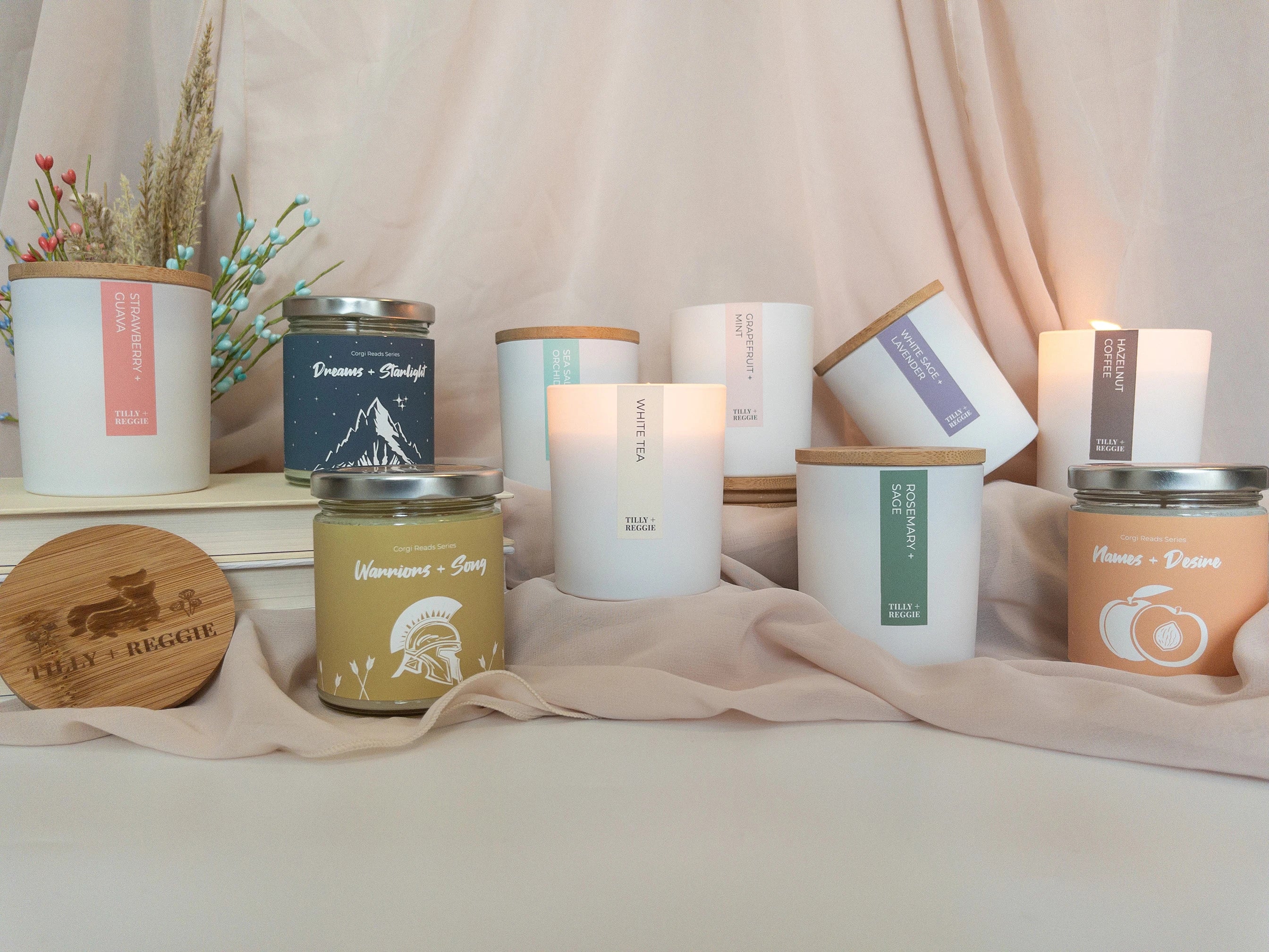 Tilly+Reggie Candles