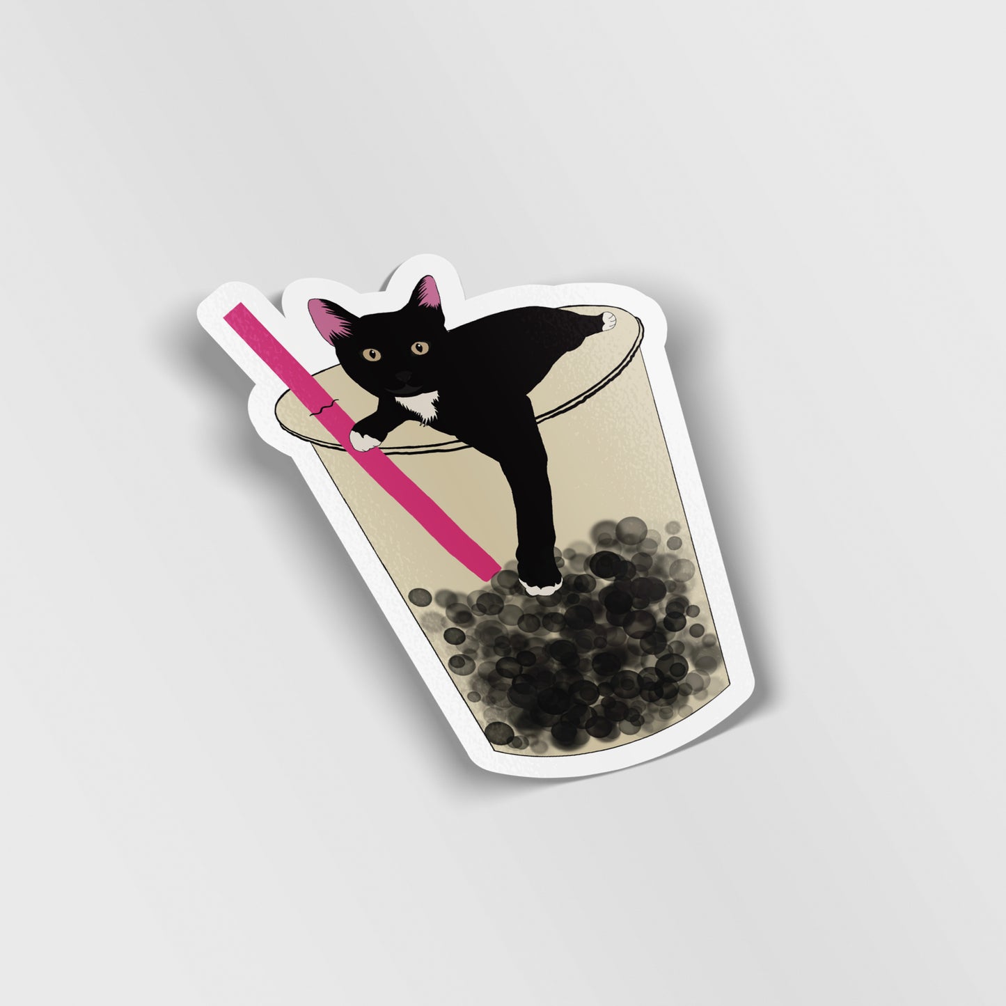 Boba Cat | Sticker