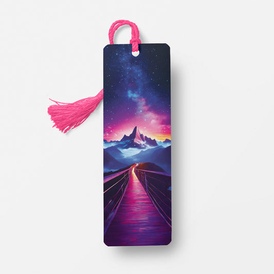 Mountain Dreamscape | Bookmark with Tassel