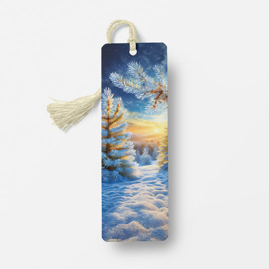 Frosted Pine | Bookmark with Tassel