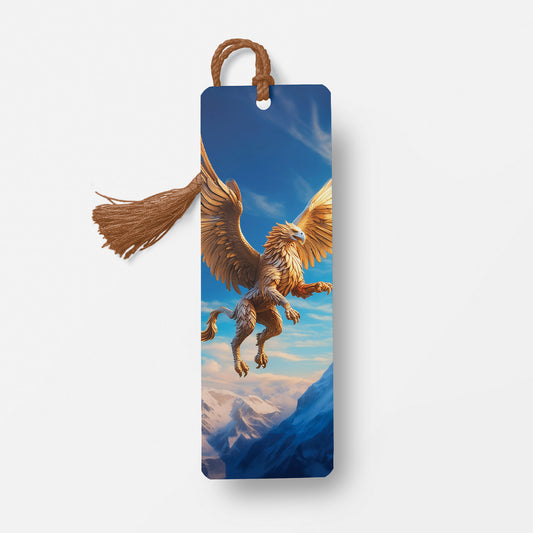 Griffin in the Wind | Bookmark with Tassel