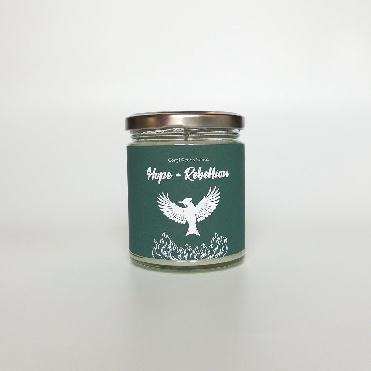 Hope + Rebellion | Corgi Reads Candle