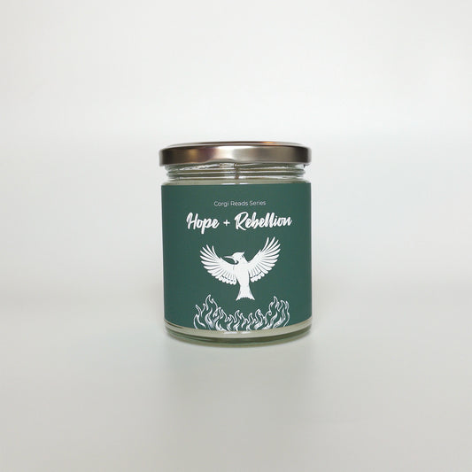 Hope + Rebellion | Corgi Reads Candle